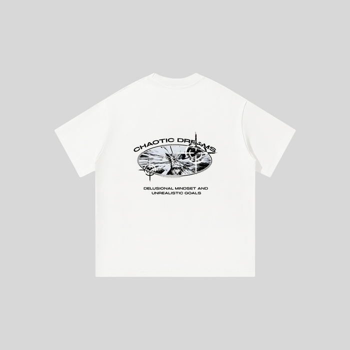 White Oversized Tee | Chaotic Dreams