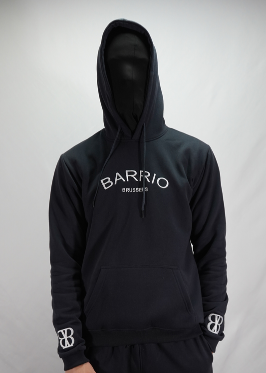 Marineblauer Kapuzenpullover