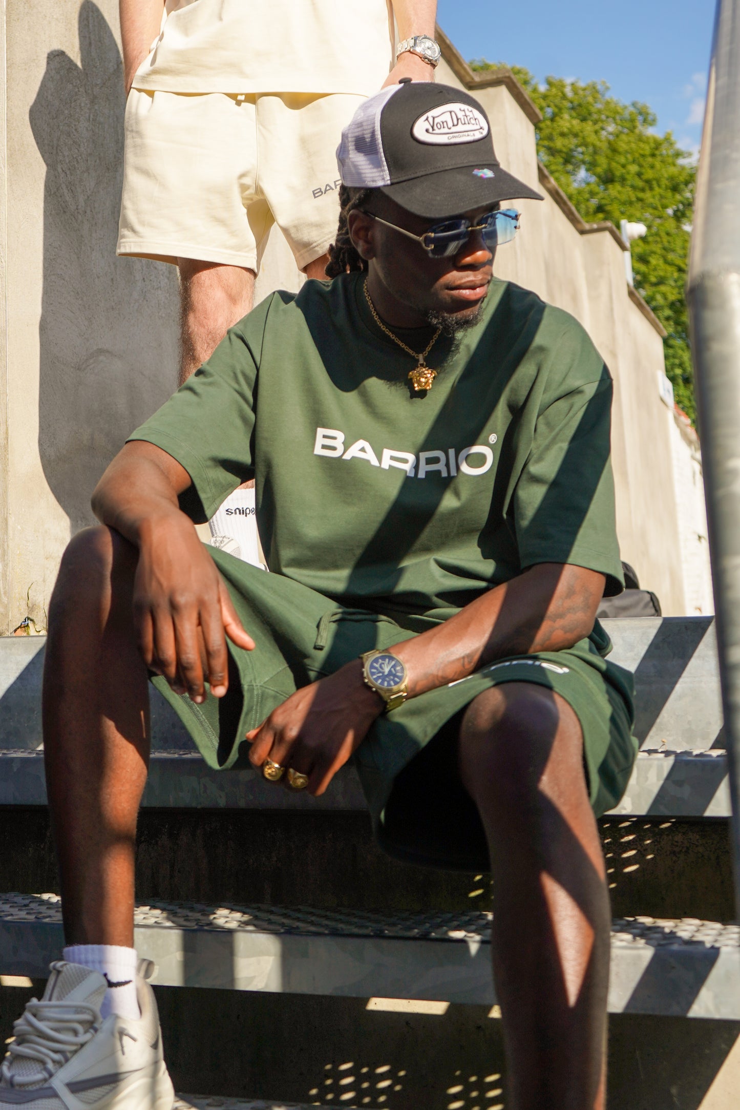 Barrio Essential Green T-Shirt