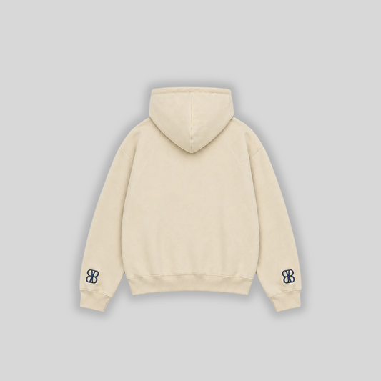Cream Hoodie | Essentials
