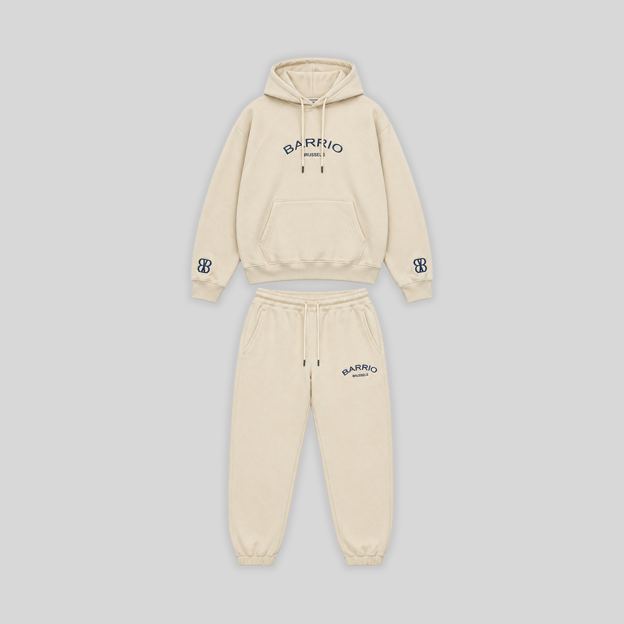 Cream Tracksuit Set | Essentials