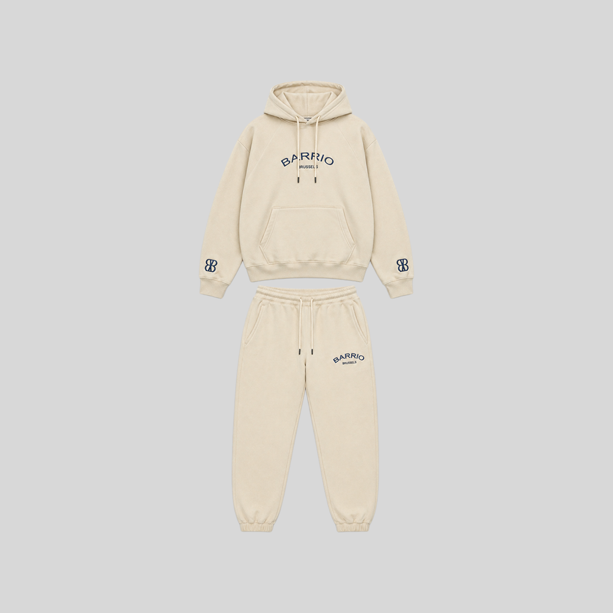 Cream Tracksuit Set | Essentials