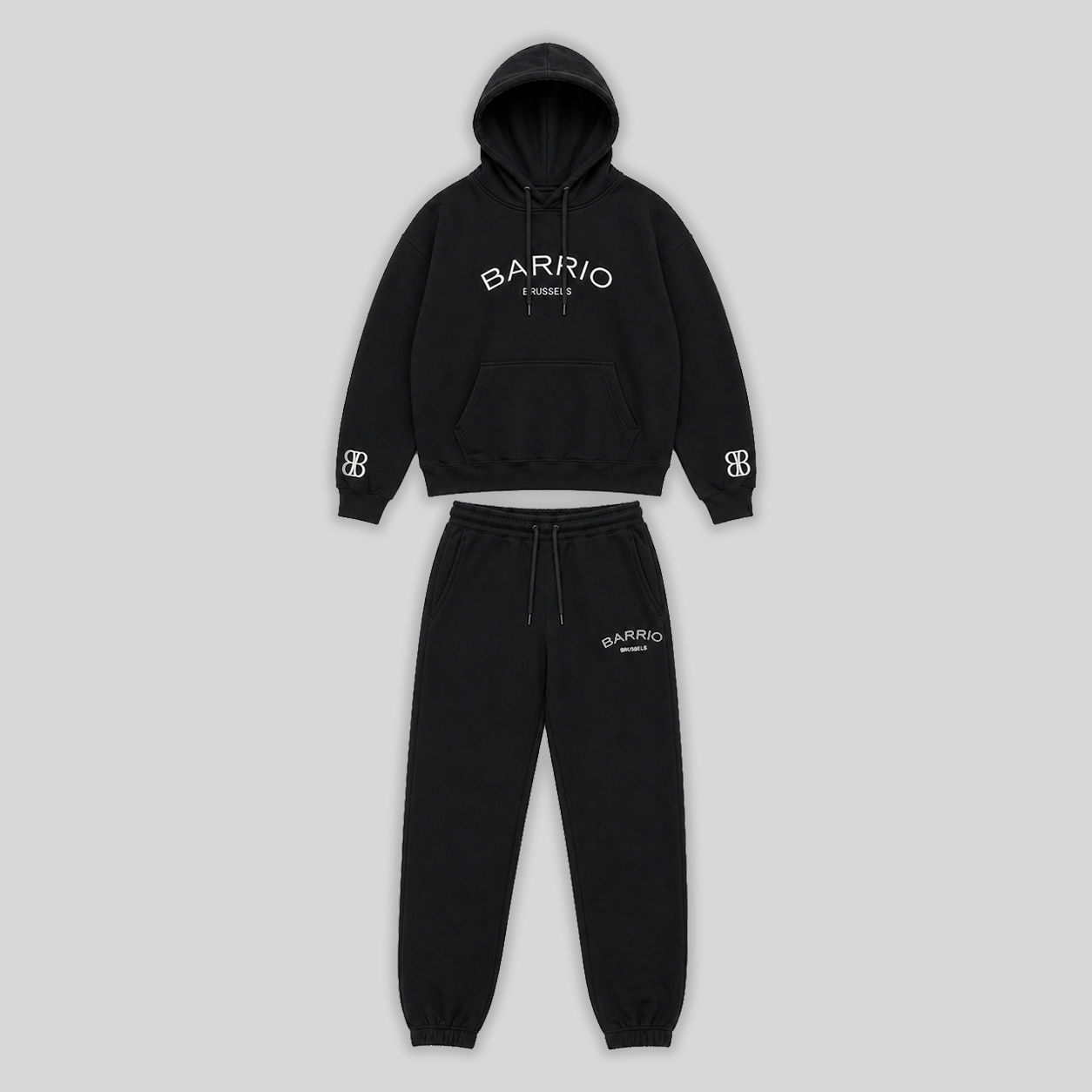 Black Tracksuit Set | Essentials