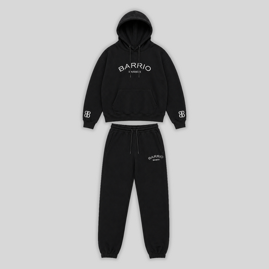 Black Tracksuit Set | Essentials