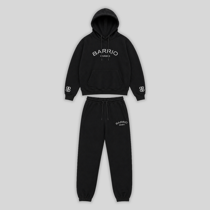 Black Tracksuit Set | Essentials