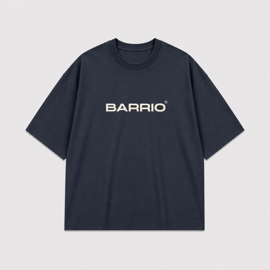 Barrio Essential Navy T-Shirt