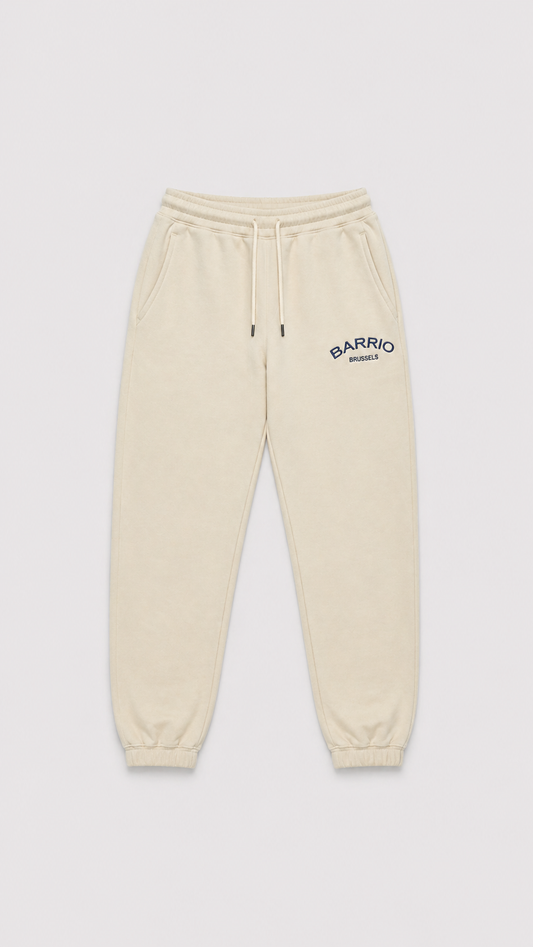 Cream Sweatpants
