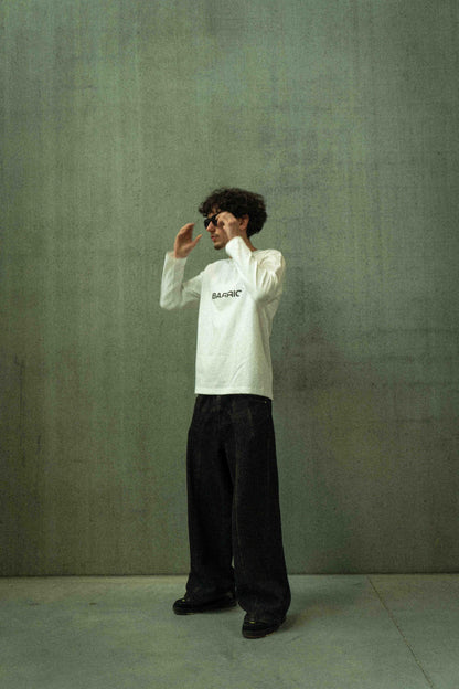 White Longsleeve Shirt | Dream Chaser