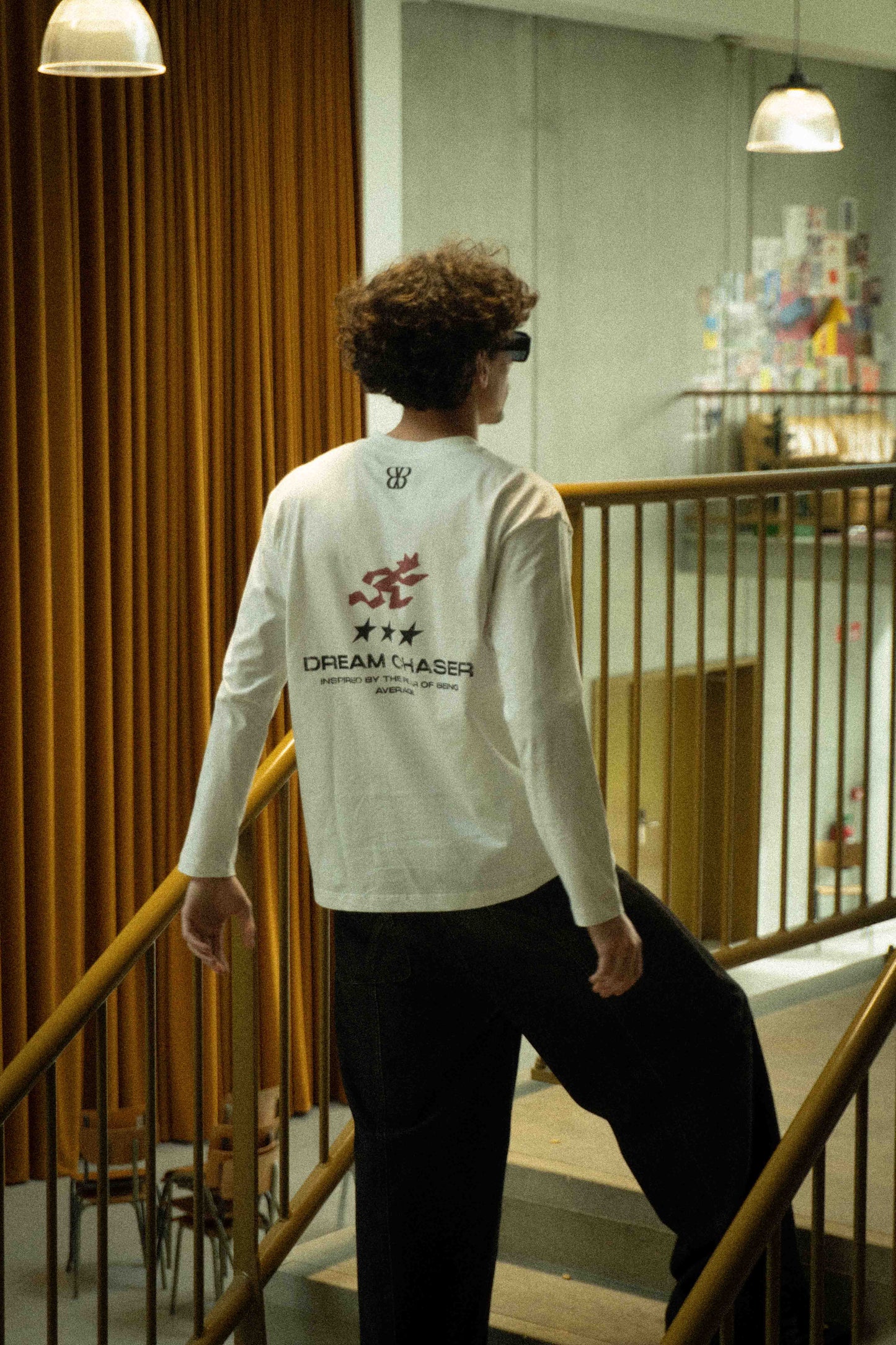 White Longsleeve Shirt | Dream Chaser