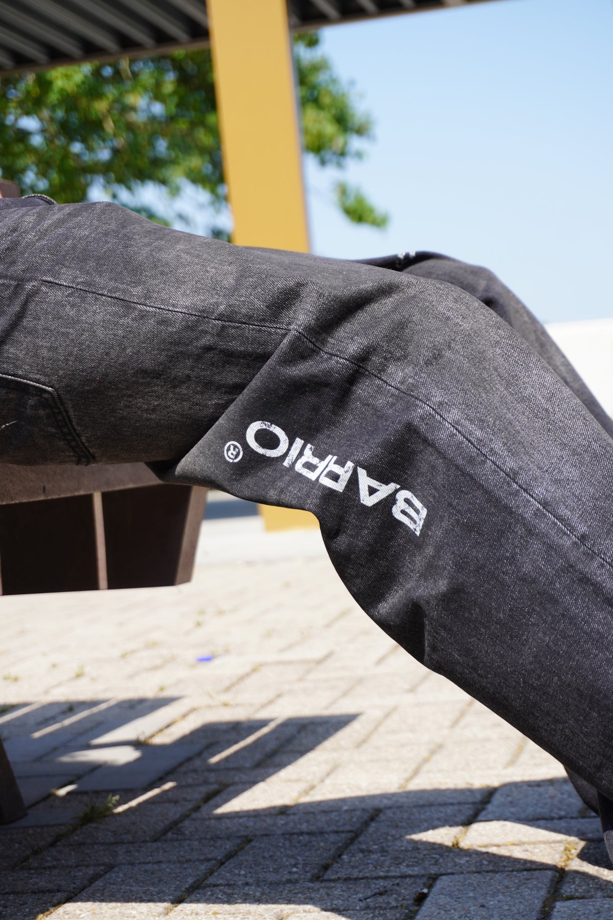 Black Vintage Wash Denim Jeans | Chaotic Dreams