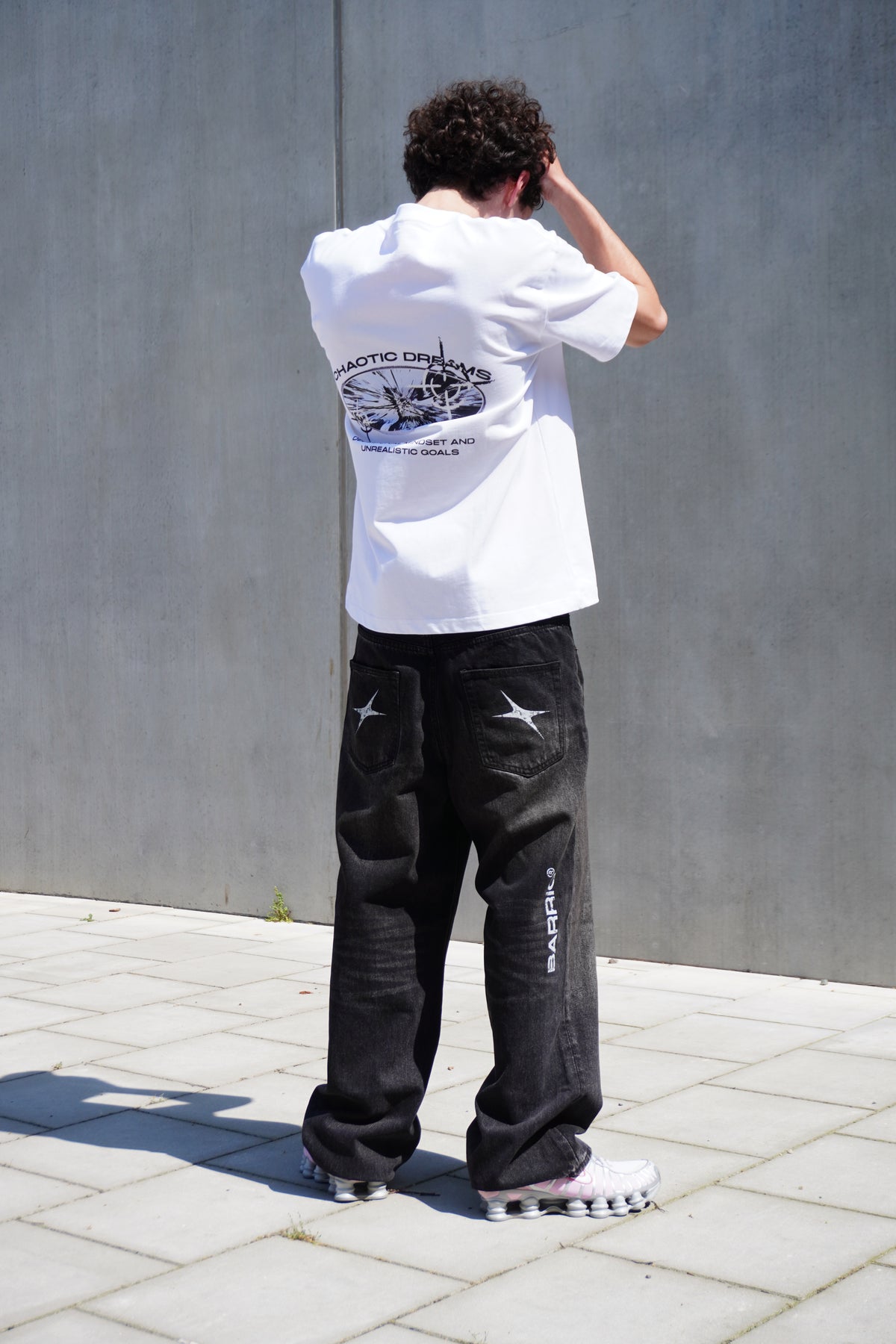 White Oversized Tee | Chaotic Dreams