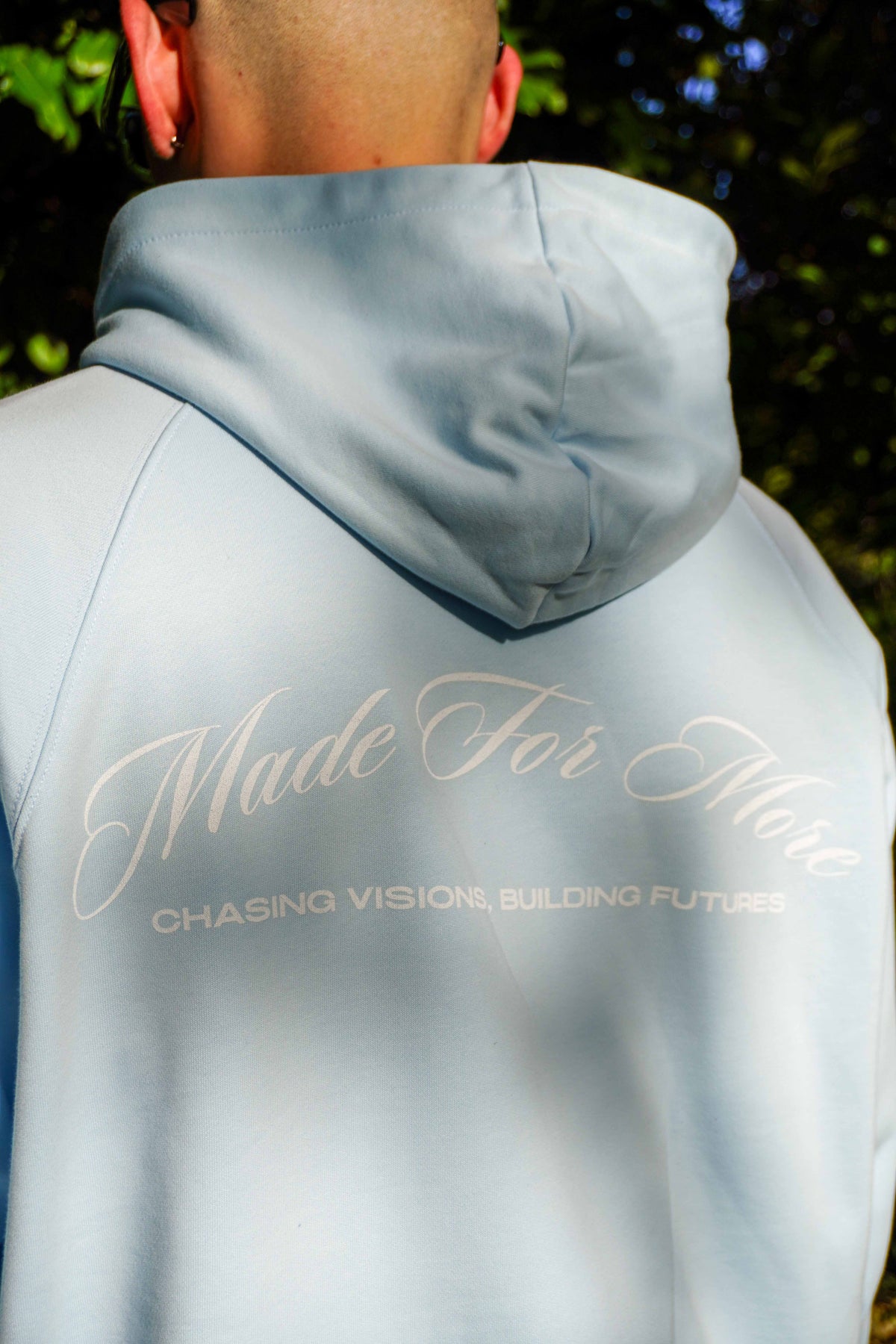 Oversized Light Blue Hoodie | Made For More