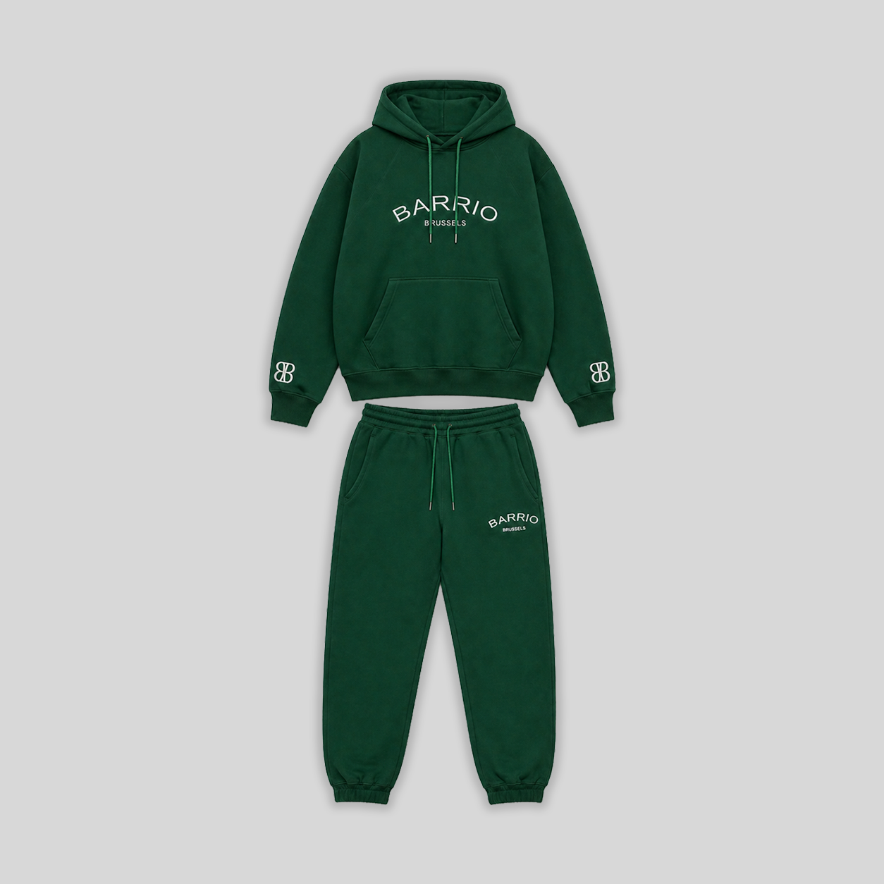 Forest Green Tracksuit Set | Essentials