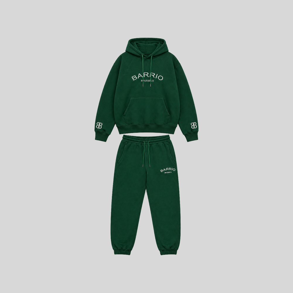 Forest Green Tracksuit Set | Essentials