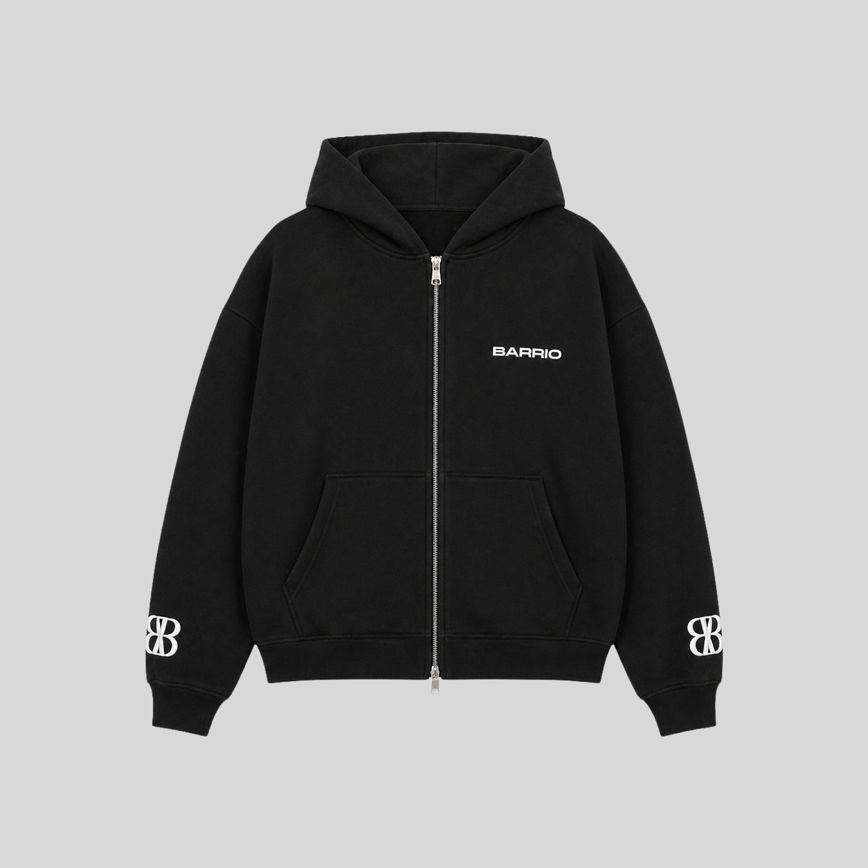 Black Zip-Up Hoodie | Lost Identity