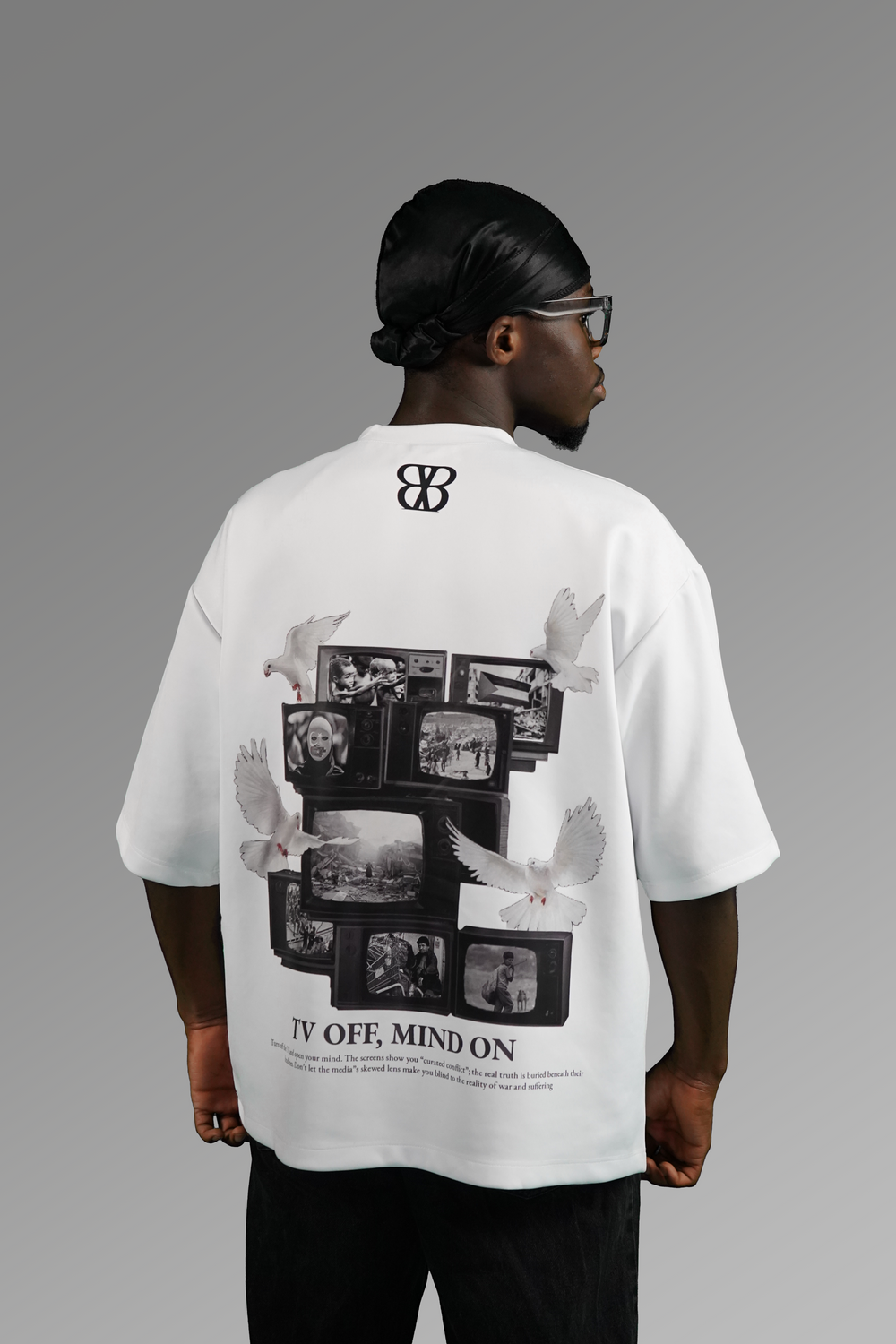 White Tee | TV Off Mind On