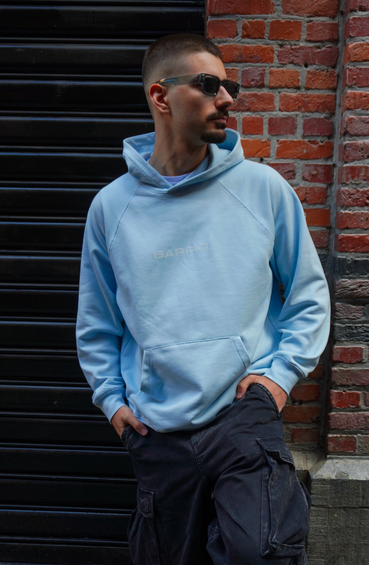 Oversized Light Blue Hoodie | Made For More