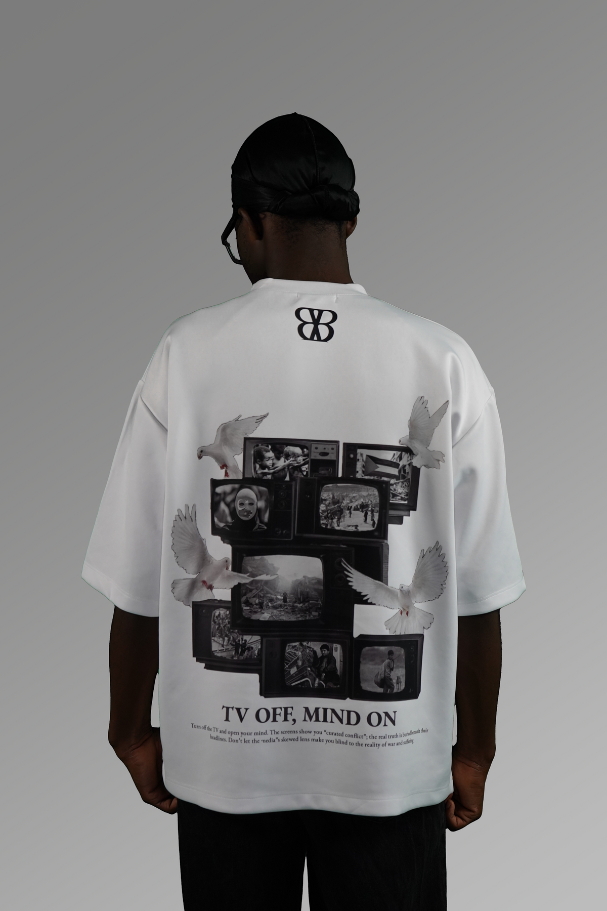 White Tee | TV Off Mind On